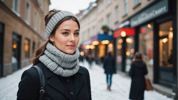 Cache-cou : l'accessoire tendance pour affronter l'hiver